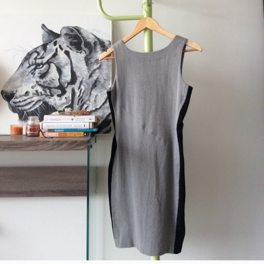 Diane Von Fustenberg DVFGrey Leigh Woven Dress